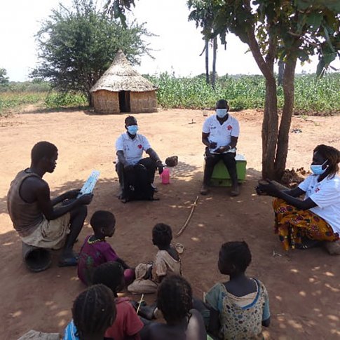 Реагирование на вызванные COVID-19 чрезвычайные ситуации в Западном Бахр-эль-Газале путем укрепления 6 отдаленных медицинских центров