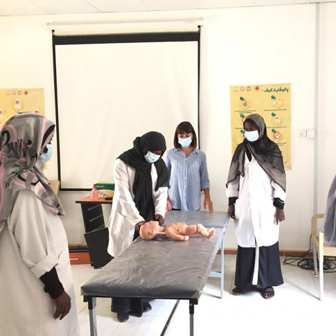 Apoyo a la salud pública del Estado del Mar Rojo en el sector de la salud materno-infantil